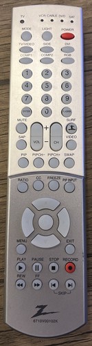 Zenith 6710v00102k telecomando - zenith,