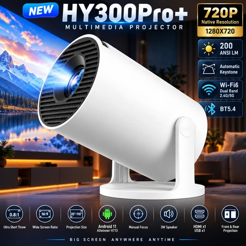 Mini proiettore smart - 4k,