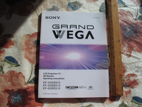 Sony grand wega lcd proiezione - sony,