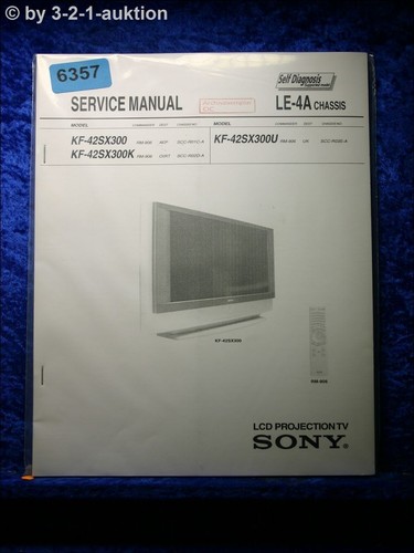 Sony manuale servizio kf - di,